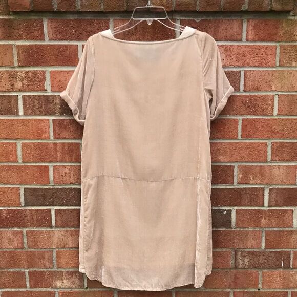 Anthropologie Floreat Crinkle Velvet Sheath Dress sz XS - Picture 4 of 11